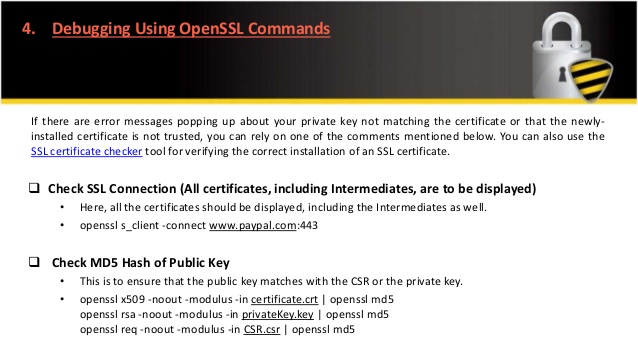 Openssl Commands To Generate Private Key